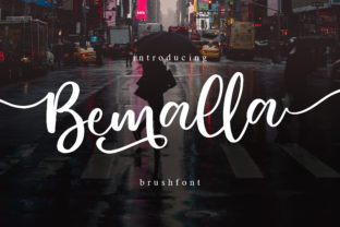 Bemalla: A Natural Brush Script Font That Feels Human