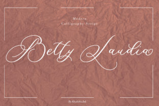 Betty Laudia: Elegant Modern Calligraphy for Real Projects