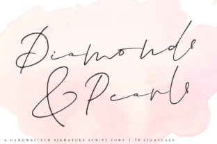 Diamonds Pearls: Where Luxury Script Meets Effortless Authenticity