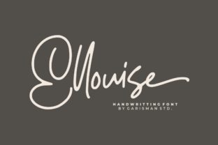 Ellouise: The Script Font That Makes Handcrafted Elegance Feel Effortless