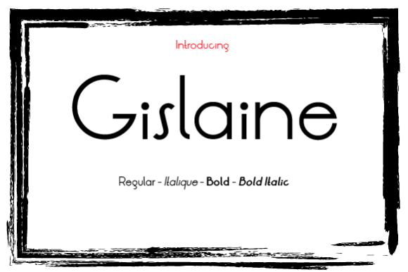 Gislaine Family: A Thoughtful Choice for Clarity Across Digital and Print Environments