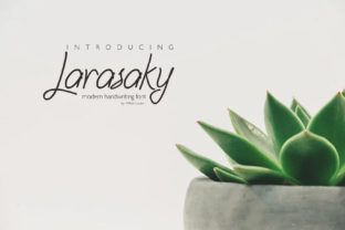 Larasaky: A Luxurious Script Font for Crafters