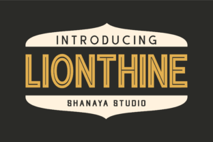 Lionthine: Elegant Typography for Discerning Creators