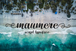 Maumere Script: Elegant Swashes for Timeless Designs