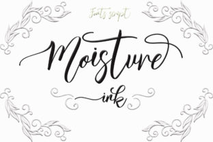Moisture Ink: Where Fluid Typography Meets Expressive Design