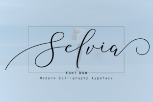 Selvia Duo: Elegant Handwritten Font Pair
