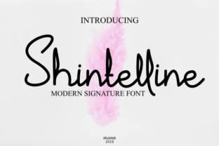 Shintelline: The Signature Script Font That Feels Like Handwritten Confidence